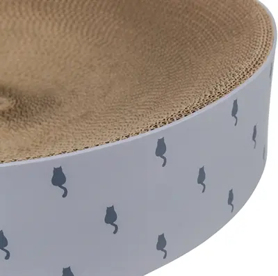 Trixie krabmand Lilly karton met catnip lichtgrijs 45 x 10 cm - Afbeelding 6