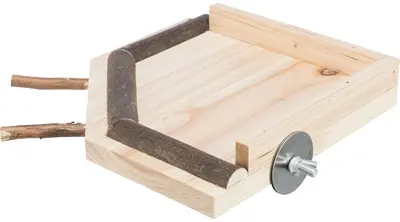 Trixie landingsplaats voor vogels hout 19 cm – met zitstokken