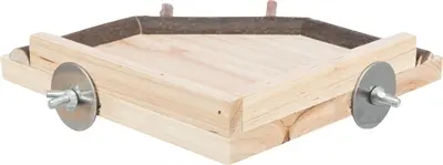 Trixie landingsplaats voor vogels hout 19 cm – met zitstokken - Afbeelding 2