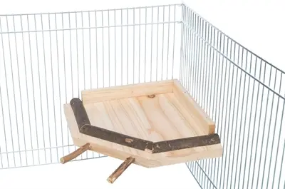 Trixie landingsplaats voor vogels hout 19 cm – met zitstokken - Afbeelding 7