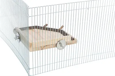 Trixie landingsplaats voor vogels hout 19 cm – met zitstokken - Afbeelding 8