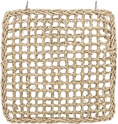 Trixie klimmat zeegras 30 x 30 cm – voor vogels, konijnen en knaagdieren