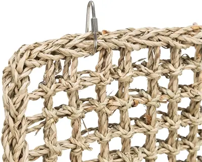 Trixie klimmat zeegras 30 x 30 cm – voor vogels, konijnen en knaagdieren - Afbeelding 4