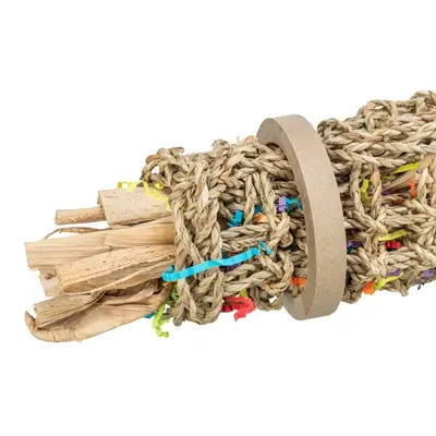 Trixie speelgoed zeegras 55 cm – groot vogelspeelgoed te vullen met snacks - Afbeelding 7