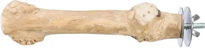 Trixie zitstok koffiehout 20 cm – met schroefbevestiging - Afbeelding 2