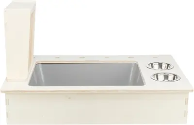 Trixie voederstation hout naturel 70 x 47 x 41 cm – met toiletpot - Afbeelding 9