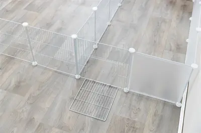 Trixie uitbreidingspanelen metaal wit 35 x 35 cm ren 62460 – 4 stuks - Afbeelding 6
