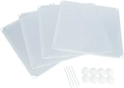 Trixie uitbreidingspanelen kunststof wit 35 x 35 cm ren 62460 – 4 stuks - Afbeelding 3