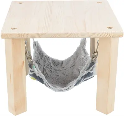 Trixie schuilhuisje Sunny met hangmat 28 x 28 x 24 cm – voor cavia's
