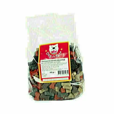 Dog Treatz Train Mix Bones graanvrij 500 g – hondenkoekjes