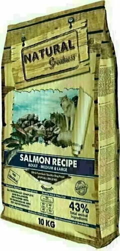 Natural Greatness hondenvoer Salmon Recipe Sensitive zalm 10 kg