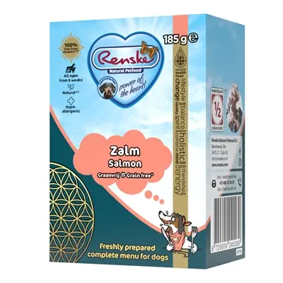 Renske hondenvoer vers bereide maaltijd zalm 24 x 185 g – glutenvrij - Afbeelding 4