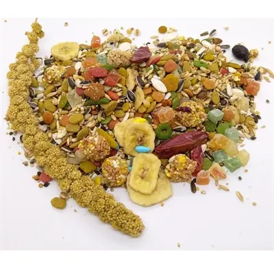 Hareco Amazone Select papegaaienvoer zonder pellets 3 kg – vetarm - Afbeelding 4