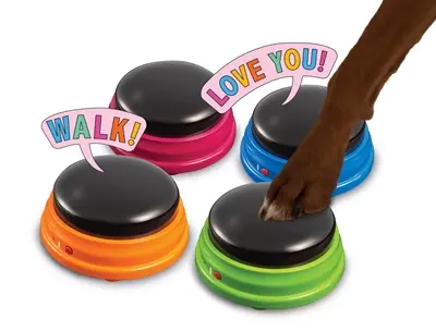 Hunger For Words Talking Pet Starter Set – zelf inspreekbare buttons - Afbeelding 5