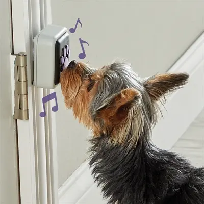 Hunger For Words Talking Pet Doorbell 10,2 x 19,1 x 4,1 cm – deurbel hond - Afbeelding 3