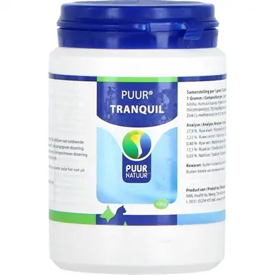 Puur Natuur Tranquil rust 75 g – voor hond en kat