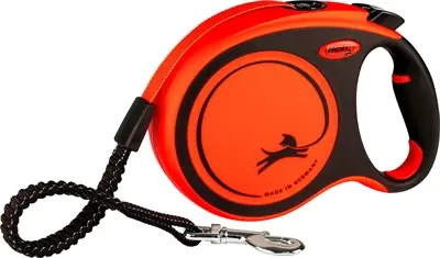 Flexi rollijn Xtreme Tape zwart/oranje L 8 m – tot 55 kg
