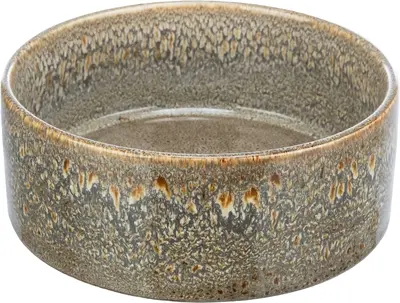 Trixie voerbak/drinkbak keramiek bruin 16 cm 900 ml
