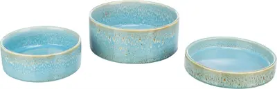 Trixie voerbak/drinkbak keramiek blauw 15 cm 250 ml – hond of kat - Afbeelding 4