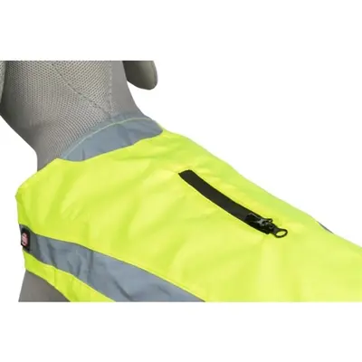 Trixie veiligheidsvest voor honden reflecterend geel 30 cm - Afbeelding 7