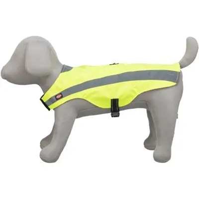 Trixie veiligheidsvest voor honden reflecterend geel 40 cm - Afbeelding 2