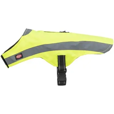 Trixie veiligheidsvest voor honden reflecterend geel 50 cm