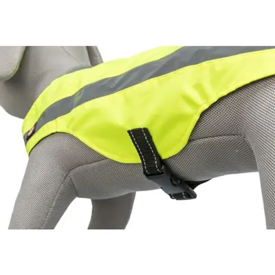 Trixie veiligheidsvest voor honden reflecterend geel 60 cm - Afbeelding 3