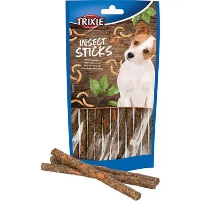 Trixie Insect Sticks met meelwormen 80 g – glutenvrije hondensnack
