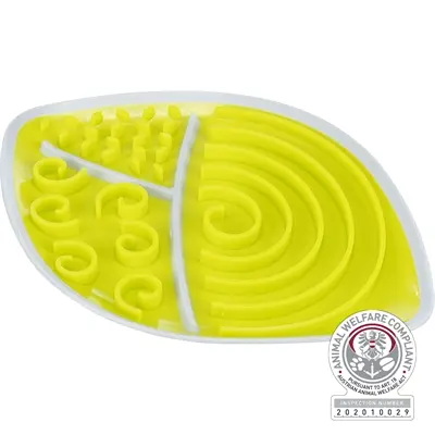 Trixie Lick'n'snack plaat blad TPR 28 x 21 cm – slipvrij - Afbeelding 4