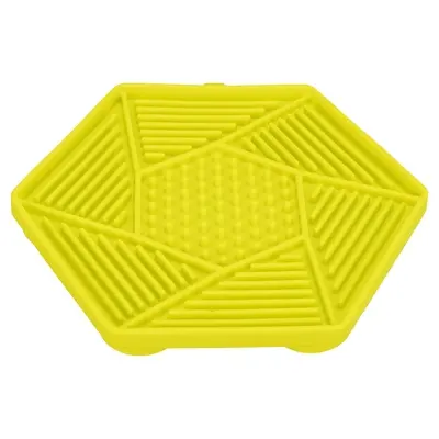 Trixie Lick'n'snack mat met zuignappen siliconen groen 17 cm