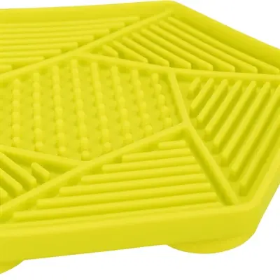 Trixie Lick'n'snack mat met zuignappen siliconen groen 17 cm - Afbeelding 5