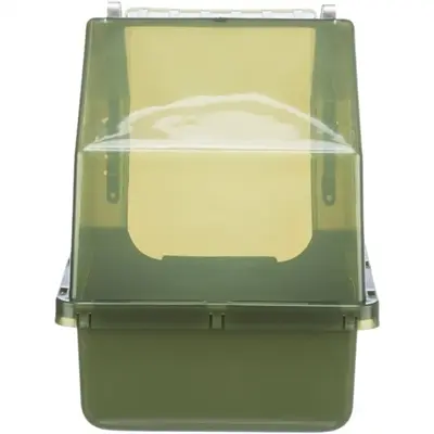 Trixie badhuis voor vogels olijfgroen 16 x 16 x 22 cm – verstelbare haken - Afbeelding 2