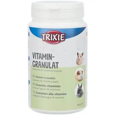 Trixie vitamine granulaat voor konijnen en knaagdieren 220 g – 6 stuks