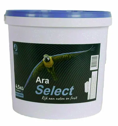 Hareco Ara Select papegaaienvoer zonder pellets 4,5 kg