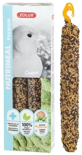 Zolux Nutrimeal stick kanarie kanariezaad 110 g – 2 stuks