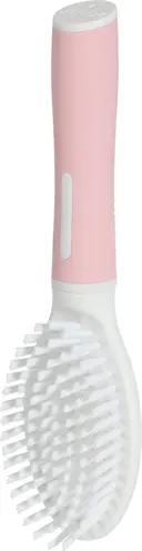 Zolux Anah slickerborstel zacht roze/wit 21 cm – alle vachttypen - Afbeelding 2