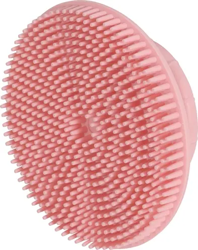 Zolux Anah rubberborstel rond roze 7,5 x 7,5 cm - Afbeelding 4