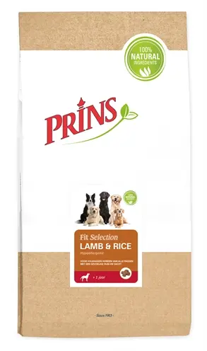 Prins hondenvoer Fit Selection lam en rijst 14 kg – (middel)grote rassen