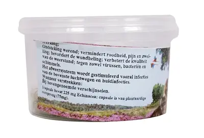 Dierendrogist echinacea bio capsules 50 stuks – honden en katten - Afbeelding 4