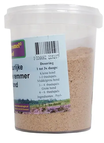 Dierendrogist diarreeremmer hond 200 g – natuurlijk, met psyllium - Afbeelding 2