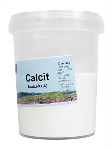 Dierendrogist Calcit calciumcitraat 250 g – hond, kat en paard - Afbeelding 4