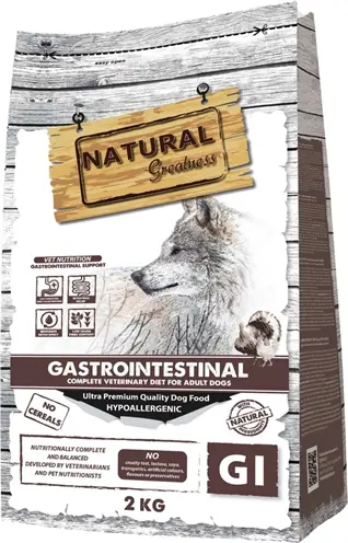 Natural Greatness hondenvoer Veterinary Diet Gastrointestinal 6 kg
