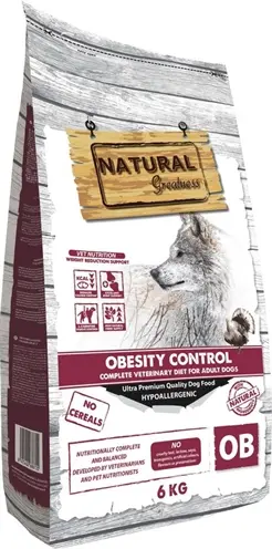 Natural Greatness hondenvoer Veterinary Diet Obesity Control 6 kg