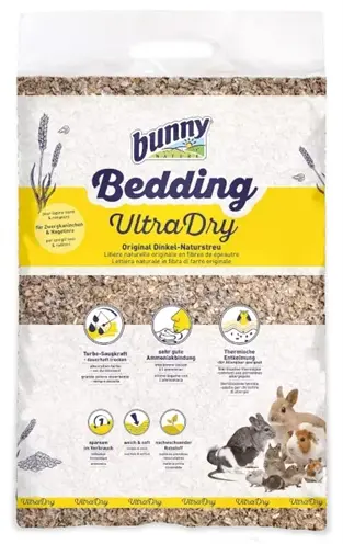 Bunny Nature Bunnybedding Ultra Dry spelt 60 liter – absorberend