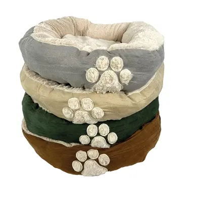 Hugs hondenmand ovaal mocha bruin 61 x 61 x 13 cm – zacht - Afbeelding 4