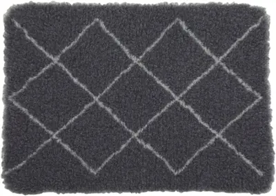 Zolux Berber vetbed gerecycled grijs 70 x 50 cm – sneldrogend, antislip