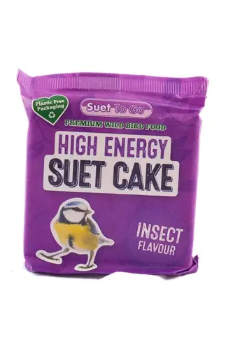 Suet To Go vetblok insect 280 g – energieblok voor tuinvogels