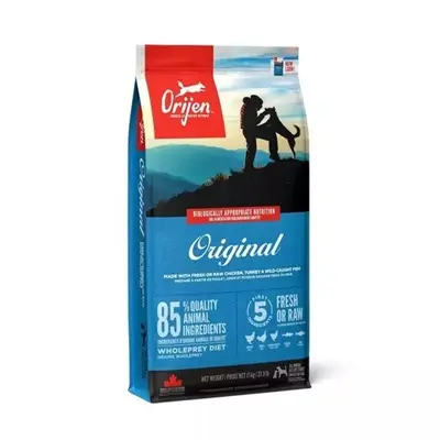Orijen hondenvoer Whole Prey Original 17 kg – scharrelkip en kalkoen