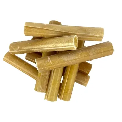 Petsnack geperste staaf met kip 5 inch – buffelhuid, 25 stuks