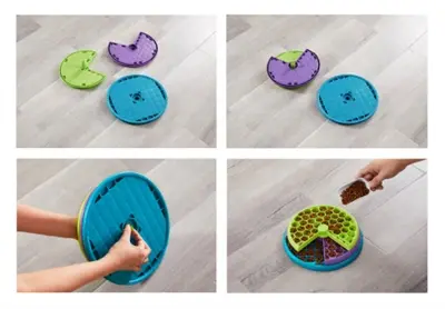 Nina Ottosson Lickin' Layers likmat 26 cm – hondenspel met draaischijven - Afbeelding 4